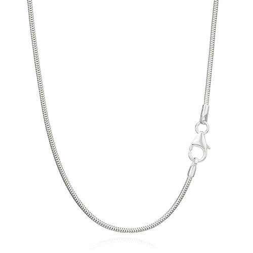 Collana serpente argento