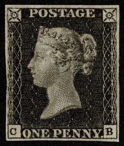 1840 penny black as46 - black,
