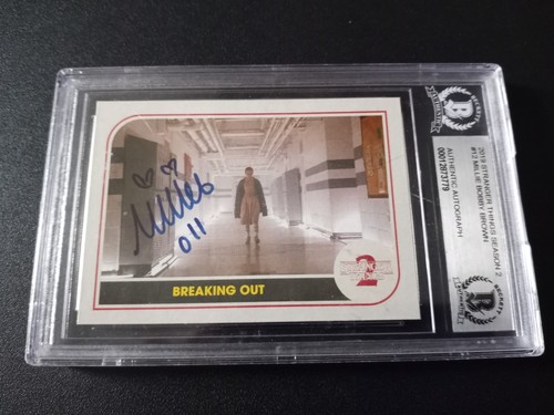 Autografo topps stranger - autografo,