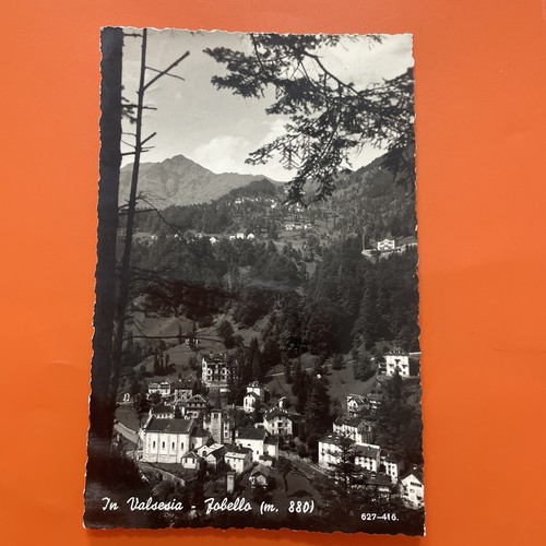 Valsesia fobello cartolina - valsesia,