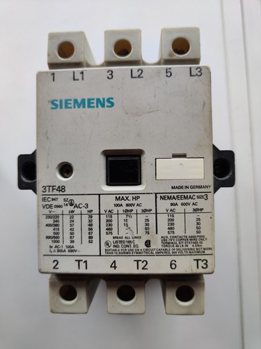 Teleruttore contattore siemens - contattore,