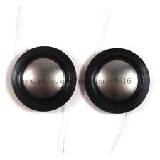 2 pezzi diaframma tweeter a cupola in titanio 26 mm per B&W S2 802 CM1 CM5 CM7 CM8