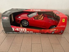  Ferrari F430 spider modellino scala 1/7  radio comandata
