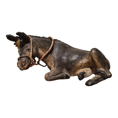 Asino statua presepe in - presepe,