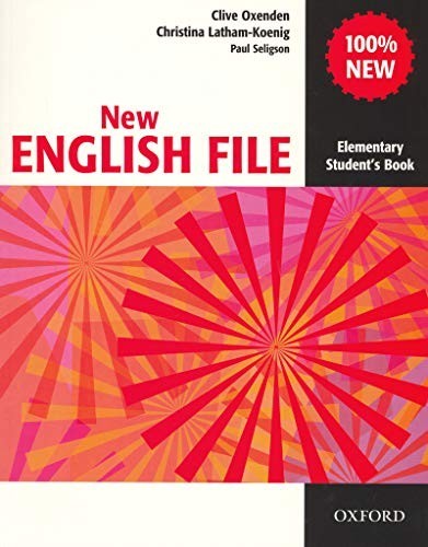 New english file - new, file: