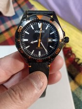 Vagary Aquadiver ref IB8-445-50, quarzo, pelle, con garanzia, pari al nuovo