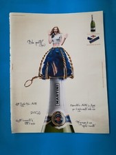 RITAGLIO DI GIORNALE PUBBLICITA' VINO SPUMANTE MARTINI DA COLLEZIONE - (151)