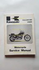 Kawasaki Vulcan 800 VN800-A1 1995 manuale officina INGLESE originale shop manual