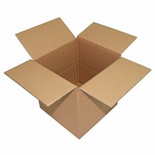 180x Cartone Pieghevole 200x200x(100)-200mm con Altezza Variabile 1 Ondula Spessa