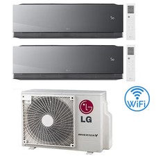 Condizionatore LG Artcool Mirror AI Air  Wifi Dual   9 + 12   MU2R15   NOVITA'