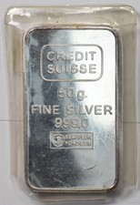 Silver Art Bar ASW 50g Proof