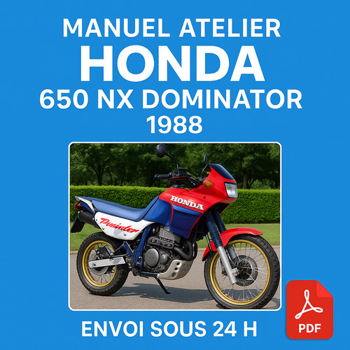 Manuel atelier honda - honda, nx