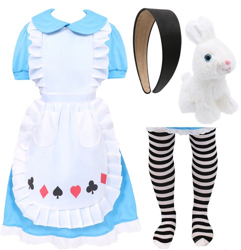 Costume bambina alice - costume, nel