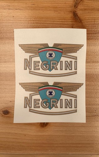 Negrini coppia adesivi - negrini,