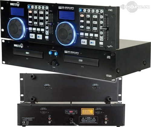 Doppia piastra rack 19 - cd, in