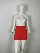 ZARA SHORT PANTALONCINO DONNA TAGLIA XS COLORE ROSSO 