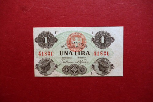 Banconota una lira banca - lira,