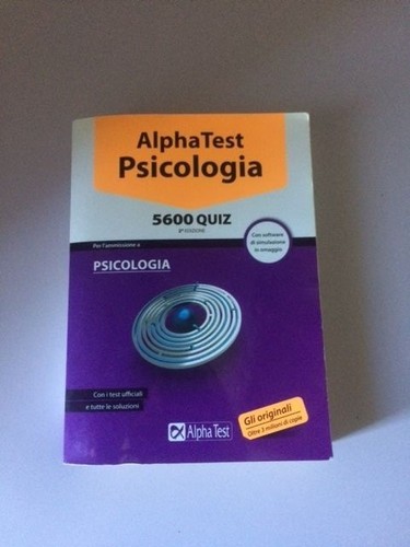 Alpha test psicologia - test,