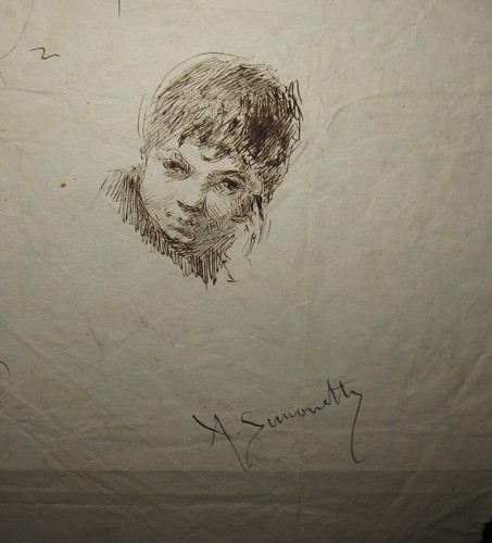 Attilio simonetti disegno a - attilio,