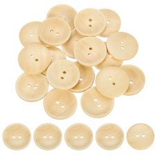 30 Pezzi Bottoni in Legno 34mm