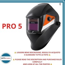 Maschera saldatura DOKA PRO5 autoscurante 93x43 mm DIN 4/9-13 per MMA MIG TIG