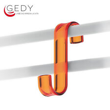 Appendino Merlino portasciugamani per termoarredo in abs arancio