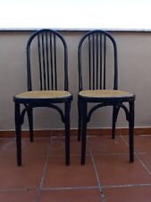 2 SEDIE THONET SAUTTO E LIBERALE NAPOLI ORIGINALI VINTAGE PRIMA METÀ DEL '900