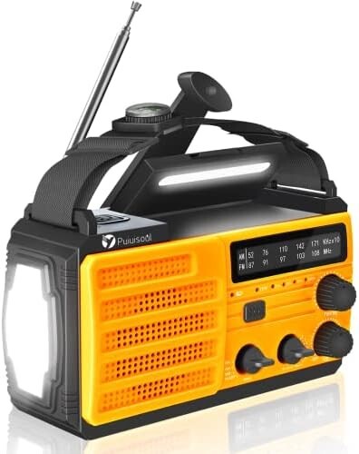 Radio solare emergenza con - di,