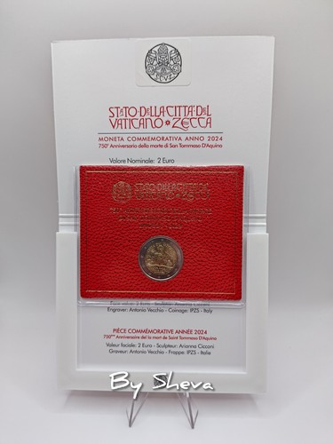 Euro vaticano 2024 tommaso - vaticano,