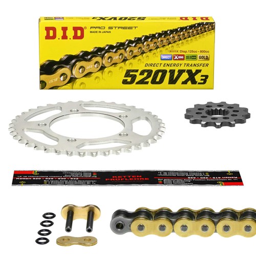 Kit catena did 520 - kit, vx3