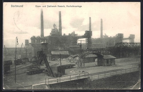 Cartolina dortmund eisen und - cartolina, eisen-