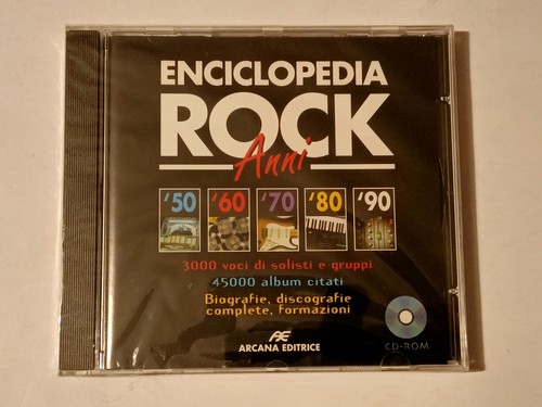 Rom enciclopedia rock - cd,