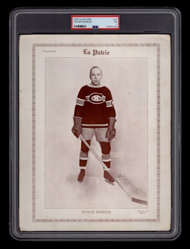 Psa howie morenz 1927 la - psa, 1