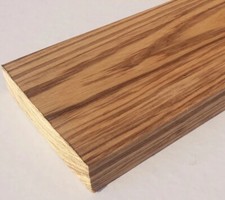 Tavola Legno Massello di  Belì Grezzo mm 35 x Più Misure x 2050 (simile Zebrano)