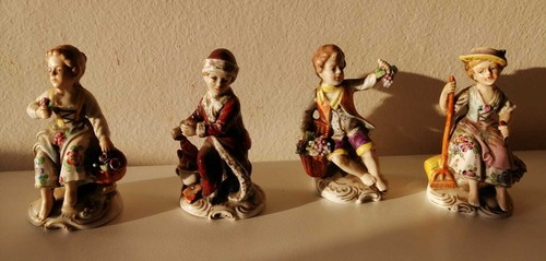 Lotto quattro statuine - lotto,