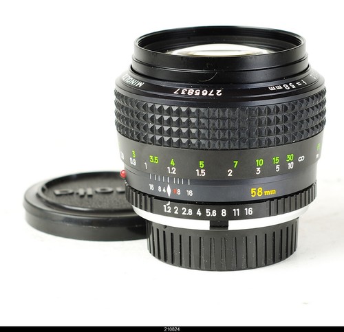 Minolta rokkor 58 mm - rokkor, 1,2/58