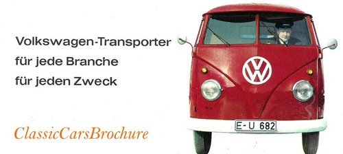 Brochure depliant volkswagen - brochure,