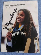 Biglietto autografo Yemisi