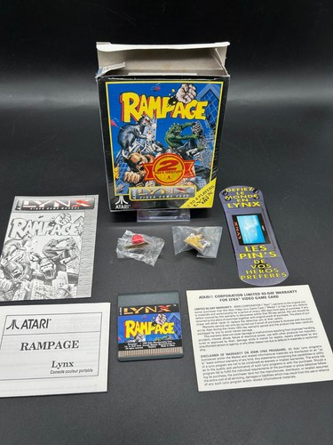 Rampage with pins - with, atari