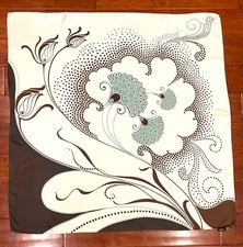 Grande sciarpa seta vintage