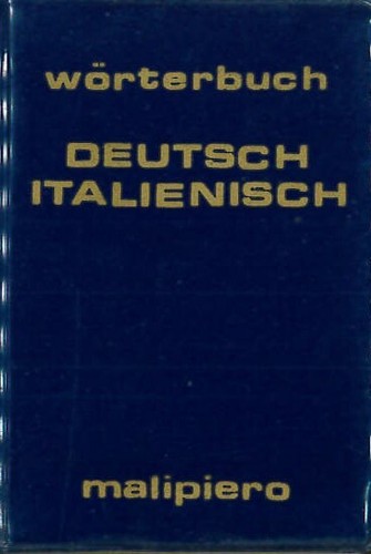 Tedesco italiano vocabolario - tedesco,