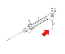 Vite Scatola Sterzo M12x130
