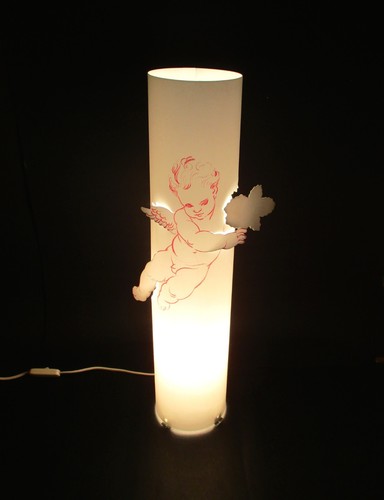 Splendida lampada putto - ✅,