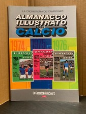 ALMANACCO ILLUSTRATO DEL CALCIO 1974/1976 EDIZ.GAZZETTA DELLO SPORT