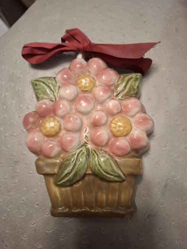 Formella con fiori vintage - formella,