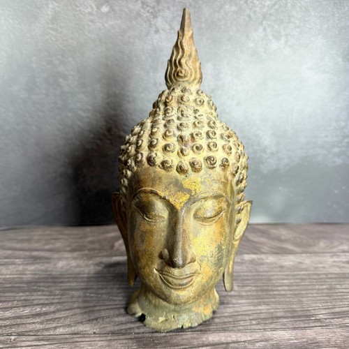 Statua testa buddha in - di,