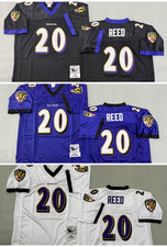 Maglia cucita VINTAGE Ed Reed #20 Ravens.