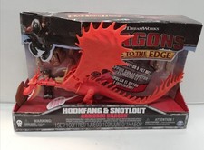 Dragons Trainer Race Of The Edge personaggio Drago Hookfang e Snotlout con lu...