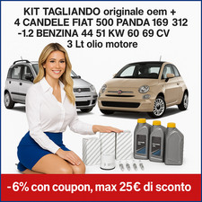 Kit tagliando originale - tagliando, +