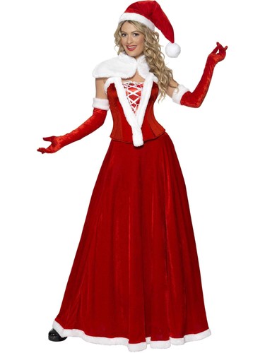Costume miss babbo natale - costume, di